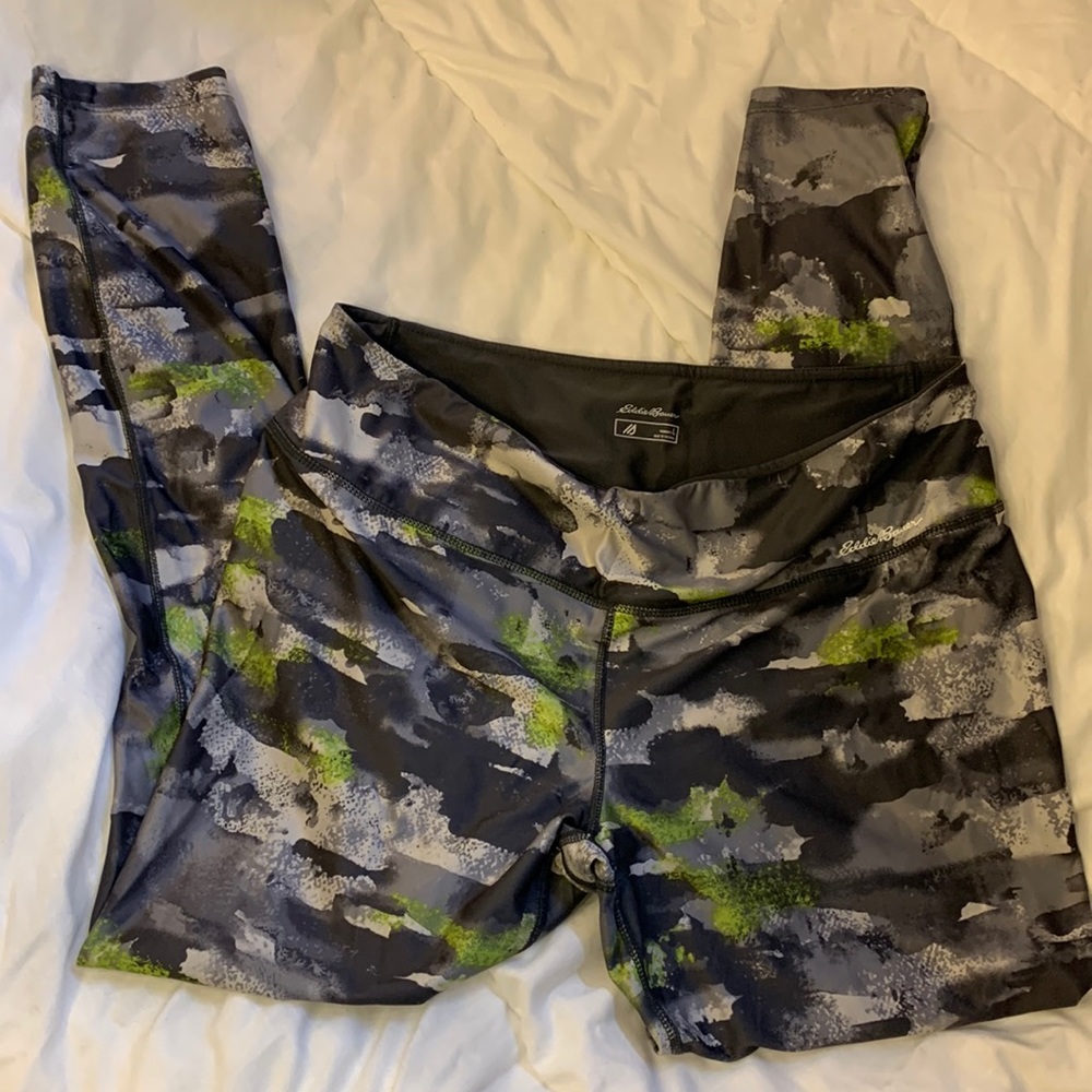 Eddie Bauer Camo Leggings Lightly Used Size L